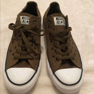 Low top studded converse sneakers